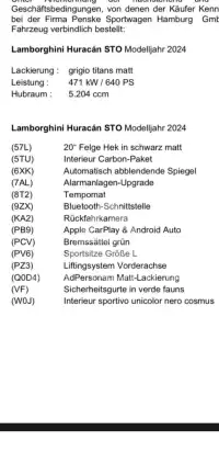 2024 Lamborghini Huracan