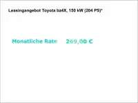2025 Toyota bZ4X