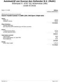 2026 Ford TRANSIT