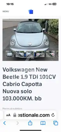 2003 Volkswagen BEETLE