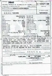 1992 Volkswagen GOLF