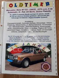 1982 Mercedes Benz CE 230