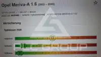 2004 Opel MERIVA