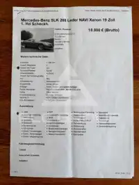 2012 Mercedes Benz SLK 200