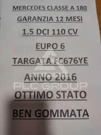 2016 Mercedes Benz A 180