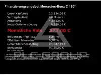 2019 Mercedes Benz C 180