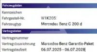 2020 Mercedes Benz C 200