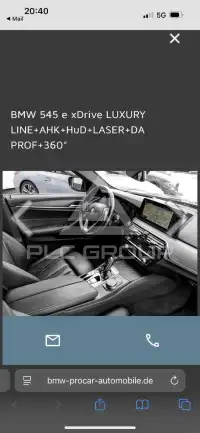 2021 BMW 545