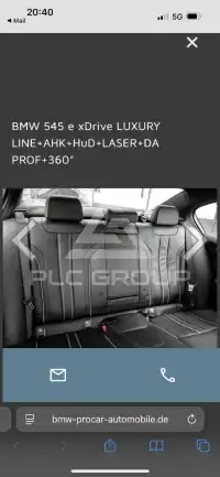 2021 BMW 545