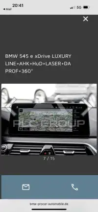 2021 BMW 545