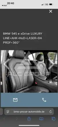 2021 BMW 545