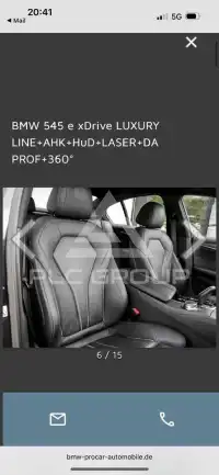 2021 BMW 545