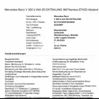 2023 Mercedes Benz V 300